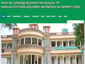 ಕರ್ನಾಟಕ ಗ್ರಾಮೀಣಾಭಿವೃದ್ಧಿ ಮತ್ತು ಪಂಚಾಯತ್ ರಾಜ್ ವಿಶ್ವವಿದ್ಯಾಲಯ ಪ್ರವೇಶಾತಿ
