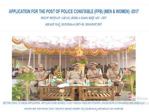 ಕರ್ನಾಟಕ ಪೊಲೀಸ್ ಇಲಾಖೆಯಲ್ಲಿ ಕಾನ್ಸ್ಟೇಬಲ್ ಹುದ್ದೆಗಳ ನೇಮಕಾತಿ 