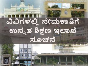 ರಾಜ್ಯದ ವಿಶ್ವವಿದ್ಯಾಲಯಗಳಲ್ಲಿನ ನೇಮಕಾತಿಗೆ ಶಿಕ್ಷಣ ಇಲಾಖೆ ಗ್ರೀನ್ ಸಿಗ್ನಲ್
