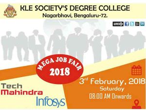 ಫೆ.3 ರಂದು ಕೆ ಎಲ್ ಇ ಸೊಸೈಟಿ ಬೃಹತ್ ಉದ್ಯೋಗ ಮೇಳ