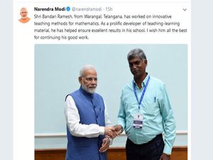 ಪ್ರಧಾನಿ ಜತೆ ರಾಷ್ಟ್ರೀಯ ಪ್ರಶಸ್ತಿ ವಿಜೇತ ಶಿಕ್ಷಕರು, ಕರ್ನಾಟಕದಿಂದ ಆಯ್ಕೆಯಾದ ಶಿಕ್ಷಕರೆಷ್ಟು?