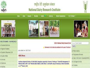 ಎನ್‌ಡಿಆರ್‌ಐನಲ್ಲಿ ನೇರ ಸಂದರ್ಶನ: ಸೀನಿಯರ್ ರಿಸರ್ಚ್ ಫೆಲ್ಲೋ ಮತ್ತು ಸ್ಕಿಲ್ಡ್ ವರ್ಕರ್ ಹುದ್ದೆಗೆ ಅರ್ಜಿ ಆಹ್ವಾನ