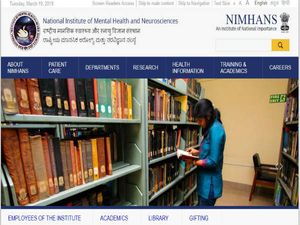  ನಿಮಾನ್ಸ್ ನೇಮಕಾತಿ ಕ್ಲಿನಿಕಲ್ ಪೋಸ್ಟ್ ಡಾಕ್ಟರಲ್ ಫೆಲೋ & ಸೀನಿಯರ್ ಸೈಂಟಿಫಿಕ್ ಆಫೀಸರ್ ಹುದ್ದೆಗಳಿಗೆ ಅರ್ಜಿ ಆಹ್ವಾನ