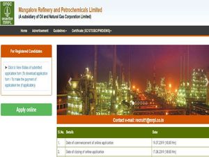 ಎಂಆರ್‌ಪಿಎಲ್ ನೇಮಕಾತಿ 2019 : 12 ಮ್ಯಾನೇಜರ್ ಮತ್ತು ಎಕ್ಸಿಕ್ಯುಟಿವ್ ಹುದ್ದೆಗಳಿಗೆ ಅರ್ಜಿ ಆಹ್ವಾನ