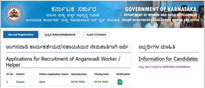 ಹಾಸನ ಜಿಲ್ಲೆಯ ಅಂಗನವಾಡಿಯಲ್ಲಿ ಉದ್ಯೋಗಾವಕಾಶ.. ಜು.6ರೊಳಗೆ ಅರ್ಜಿ ಹಾಕಿ