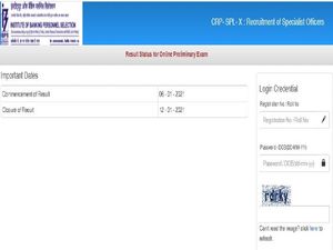 IBPS SO Prelims Result 2021: ಫಲಿತಾಂಶ ವೀಕ್ಷಿಸುವುದು ಹೇಗೆ ? ಇಲ್ಲಿದೆ ಮಾಹಿತಿ