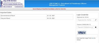 IBPS PO/MT-X Score Card 2021 : ಸ್ಕೋರ್ ಕಾರ್ಡ್ ವೀಕ್ಷಿಸುವುದು ಹೇಗೆ ?