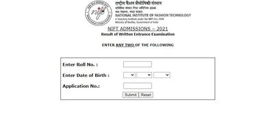NIFT Design Entrance Exam Result 2021: ಫಲಿತಾಂಶ ವೀಕ್ಷಿಸುವುದು ಹೇಗೆ ?
