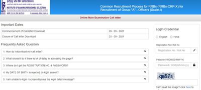 IBPS CRP RRB X Mains 2021 Admit Card : ಪ್ರವೇಶ ಪತ್ರ ಡೌನ್‌ಲೋಡ್ ಮಾಡುವುದು ಹೇಗೆ ?