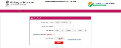 JEE Main 2021 Session 4 Results : 44 ಅಭ್ಯರ್ಥಿಗಳಿಗೆ ಶೇ.100 ರಷ್ಟು ಫಲಿತಾಂಶ