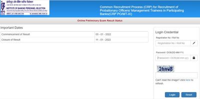 IBPS PO Prelims Result 2021 : ಫಲಿತಾಂಶ ವೀಕ್ಷಿಸುವುದು ಹೇಗೆ ? ಇಲ್ಲಿದೆ ಮಾಹಿತಿ