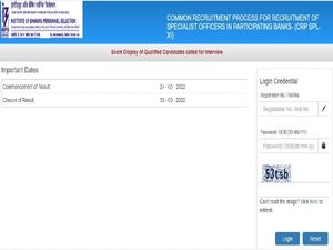 IBPS Specialist Officer XI Score Card : ಸ್ಕೋರ್ ಕಾರ್ಡ್ ಡೌನ್‌ಲೋಡ್ ಮಾಡುವುದು ಹೇಗೆ ?