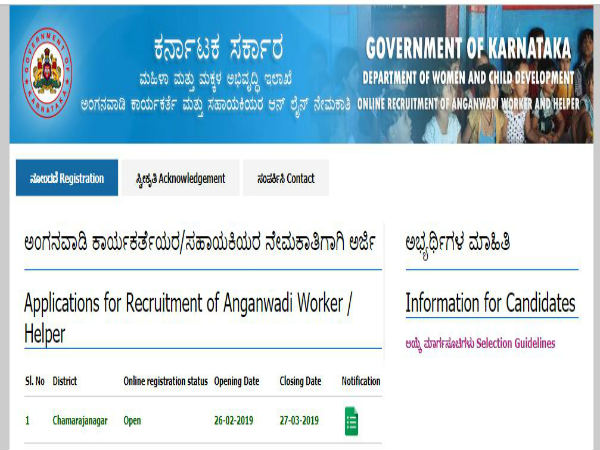 ಚಾಮರಾಜನಗರ ಜಿಲ್ಲಾ ಅಂಗನವಾಡಿಯಲ್ಲಿ ಉದ್ಯೋಗಾವಕಾಶ ಚಾಮರಾಜನಗರ ಜಿಲ್ಲಾ ಅಂಗನವಾಡಿಯಲ್ಲಿ ಉದ್ಯೋಗಾವಕಾಶ