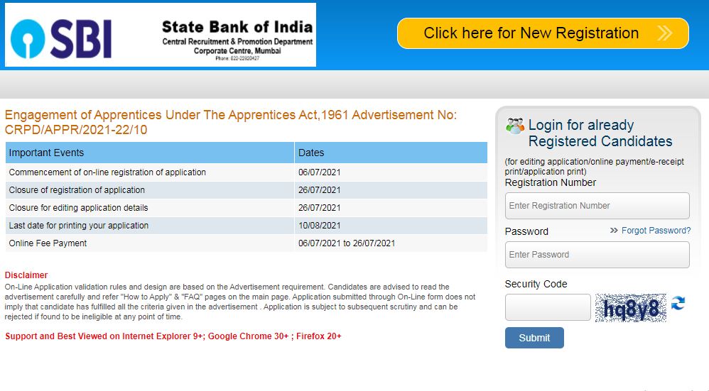 ಎಸ್‌ಬಿಐ ನಲ್ಲಿ 6100 ಅಪ್ರೆಂಟಿಸ್ ಹುದ್ದೆಗಳ ನೇಮಕಾತಿ