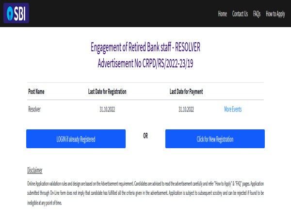 ಎಸ್ಬಿಐ 47 ಹುದ್ದೆಗಳ ನೇಮಕಾತಿಗೆ ಅರ್ಜಿ ಆಹ್ವಾನ ಎಸ್ಬಿಐ 47 ಹುದ್ದೆಗಳ ನೇಮಕಾತಿಗೆ ಅರ್ಜಿ ಆಹ್ವಾನ