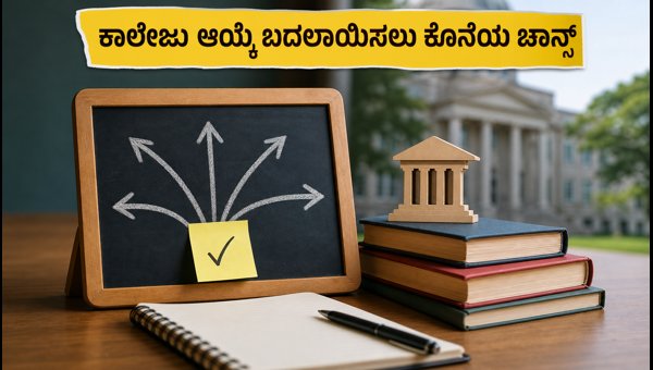 COMEDK ಸೀಟು ಹಂಚಿಕೆ: ಕಾಲೇಜು ಆಯ್ಕೆ ಬದಲಾಯಿಸಲು ಕೊನೆಯ ಅವಕಾಶ