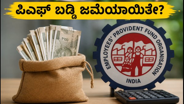 ಪಿಎಫ್ ಖಾತೆಗೆ 8.25% ಬಡ್ಡಿ: ಹೀಗೆ ಚೆಕ್ ಮಾಡಿ