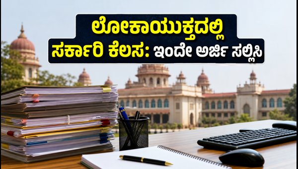 ಕರ್ನಾಟಕ ಲೋಕಾಯುಕ್ತದಲ್ಲಿ 26 ಹುದ್ದೆಗಳ ನೇಮಕಾತಿ ಆರಂಭ
