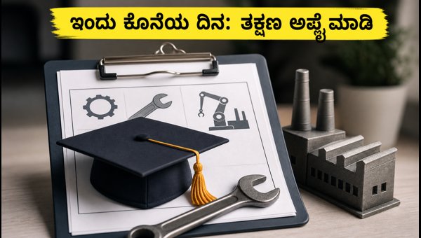 ಮಜಗಾಂ ಡಾಕ್ ಅಪ್ರೆಂಟಿಸ್ ನೇಮಕಾತಿ: ಇಂದು ಕೊನೆಯ ದಿನ