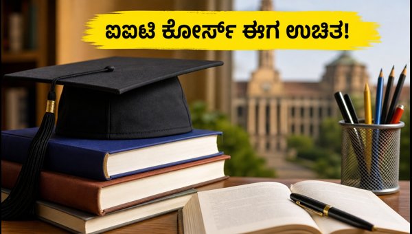 ಐಐಟಿಗಳಿಂದ ಉಚಿತ ಕೋರ್ಸ್: ಜುಲೈ 2026ರ ನೋಂದಣಿ ಆರಂಭ
