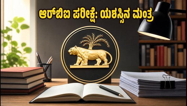 ಆರ್‌ಬಿಐ ಗ್ರೇಡ್ ಬಿ ಪರೀಕ್ಷೆ: ಯಶಸ್ಸಿನ ಟಿಪ್ಸ್
