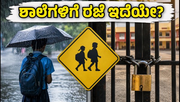 ಇಂದು ಶಾಲೆಗಳಿಗೆ ರಜೆ ಇದೆಯೇ? ಇಲ್ಲಿದೆ ಮಾಹಿತಿ ಇಂದು ಶಾಲೆಗಳಿಗೆ ರಜೆ ಇದೆಯೇ? ಇಲ್ಲಿದೆ ಮಾಹಿತಿ