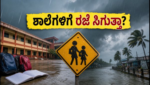 ತಮಿಳುನಾಡು, ಕೇರಳದಲ್ಲಿ ಮಳೆ: ಶಾಲೆಗಳಿಗೆ ರಜೆ ಸಿಗುತ್ತಾ?