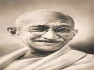 அகிம்சையின் திருவுருவம் அண்ணல் காந்தி  பிறந்த தினம் இன்று 
