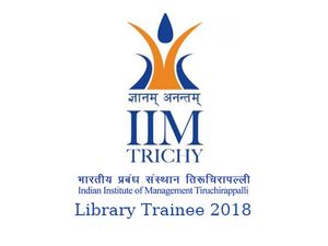 திருச்சி ஐஐஎம் நிறுவனத்தில் டிரெயினி பணி!
