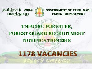 லட்சங்களில் சம்பளம் வழங்கும் தமிழக அரசின் வனத்துறை வேலை!