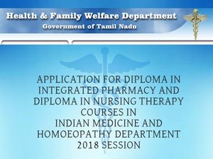 இந்திய மருத்துவக் கழகத்தில் நர்சிங் தெரபிஸ்ட் பட்டயப் படிப்பில் சேர வேண்டுமா ?