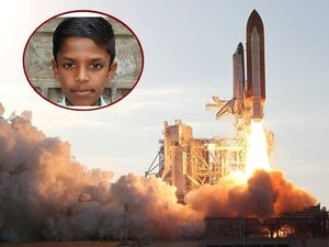 விண்வெளி ஆராய்ச்சியை கலக்கச் சென்ற அரசுப் பள்ளி மாணவன்!
