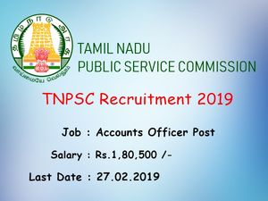 சிஏ பட்டதாரியா? தமிழக அரசில் ரூ.1.80 லட்சம் ஊதியம் - டிஎன்பிஎஸ்சி