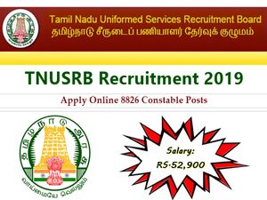 10-வது தேர்ச்சியா? ரூ.50 ஆயிரம் ஊதியத்தில் தமிழக அரசில் 8826 வேலை வாய்ப்பு..!