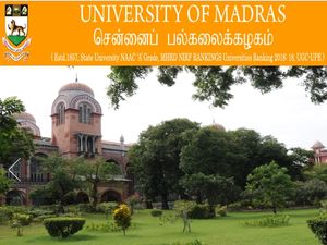சென்னை பல்கலையில் முதுகலைப் படிப்பிற்கு விண்ணப்பங்கள் வரவேற்பு.!