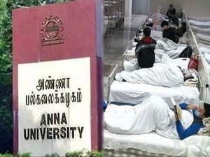 கொரோனா சிறப்பு மையமான அண்ணா பல்கலை! இப்ப எப்படி இருக்கிறது தெரியுமா?
