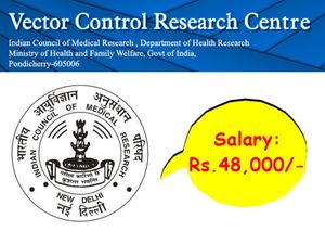 எம்.எஸ்சி பட்டதாரிகளுக்கு ரூ.48 ஆயிரம் ஊதியத்தில் மத்திய அரசு வேலை!