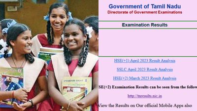 பிளஸ்-1 தேர்வு முடிவுகள் ரிலீஸ்...கோவைக்கு முதலிடம்