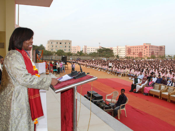 கேஐஐடி பல்கலை.யில் உலக உணவுத் திட்ட இயக்குநர்!!