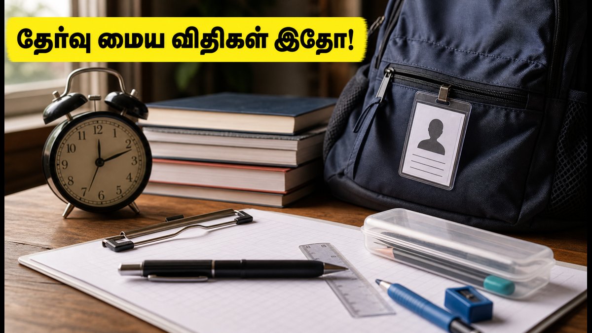 RRB தேர்வு: கடைசி நேர ரிவிஷன் டிப்ஸ் மற்றும் தேர்வு மைய விதிகள் - தேர்வர்கள் கவனத்திற்கு!