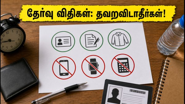 RRB Group D தேர்வு: தேர்வர்கள் கவனிக்க வேண்டியவை!