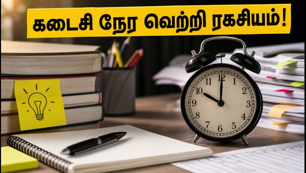 SSC CGL தேர்வு: கடைசி நேர ரிவிஷன் பிளான்!