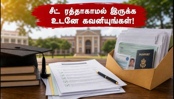 TNEA 2026: கல்லூரியில் சேர கடைசி வாய்ப்பு!