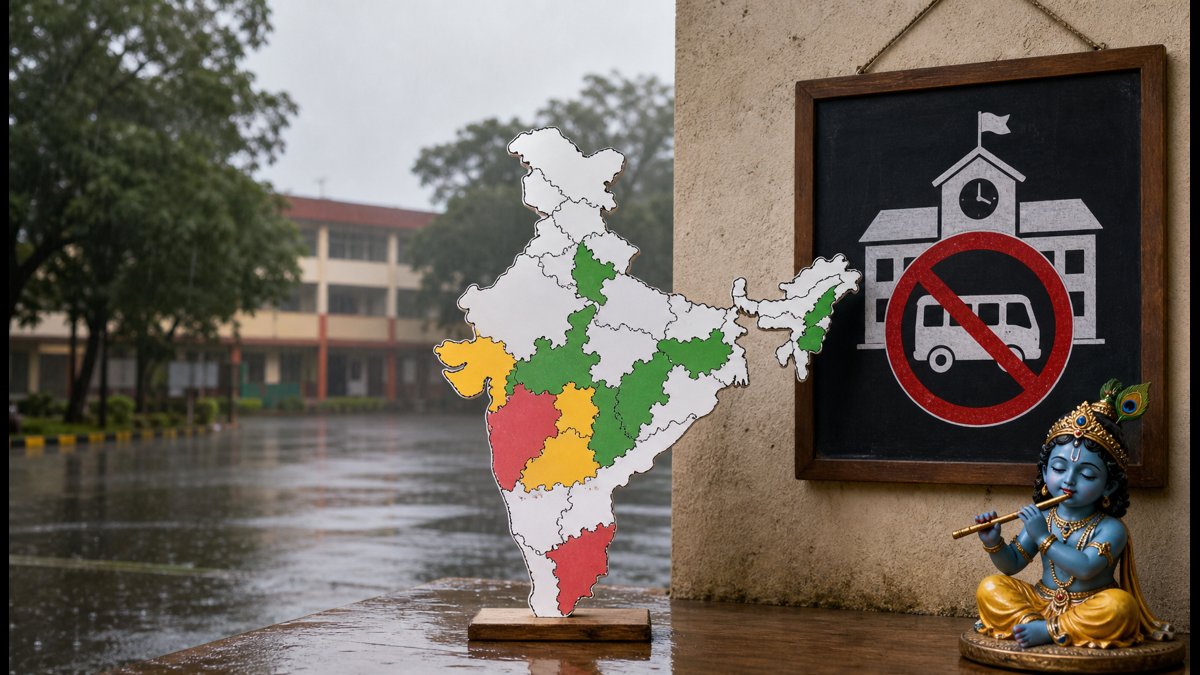 கிருஷ்ண ஜெயந்தி விடுமுறை: இன்று பள்ளிகளுக்கு லீவா? மாநில வாரியான முழு பட்டியல் இதோ!