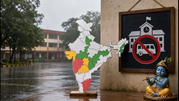 கிருஷ்ண ஜெயந்தி: இன்று பள்ளிகளுக்கு விடுமுறையா? கிருஷ்ண ஜெயந்தி: இன்று பள்ளிகளுக்கு விடுமுறையா?