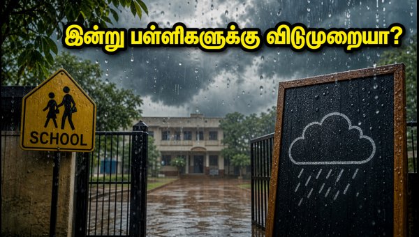 இன்று பள்ளிகளுக்கு விடுமுறையா? ஆட்சியர் அறிவிப்பு இன்று பள்ளிகளுக்கு விடுமுறையா? ஆட்சியர் அறிவிப்பு