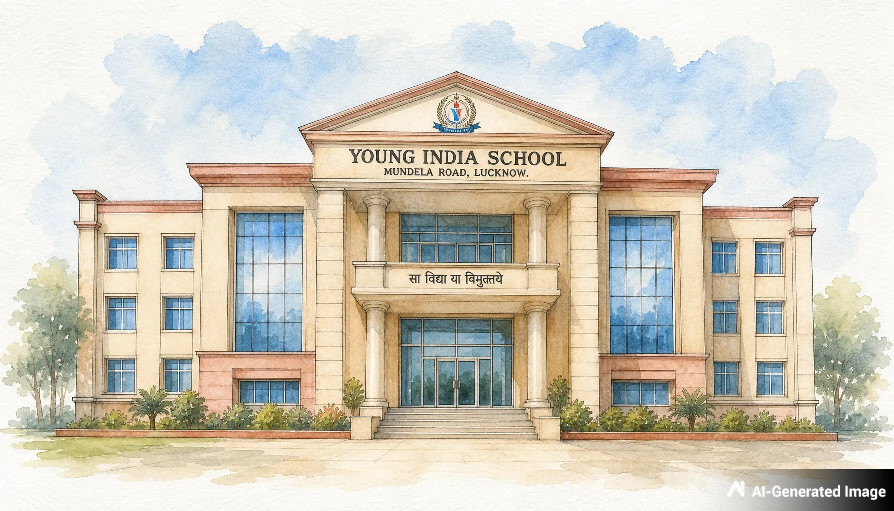Al-falah Amm English School image