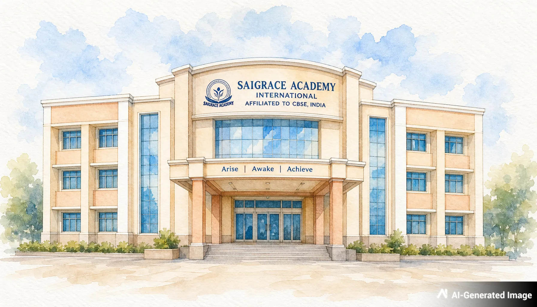 Ashram Public School image