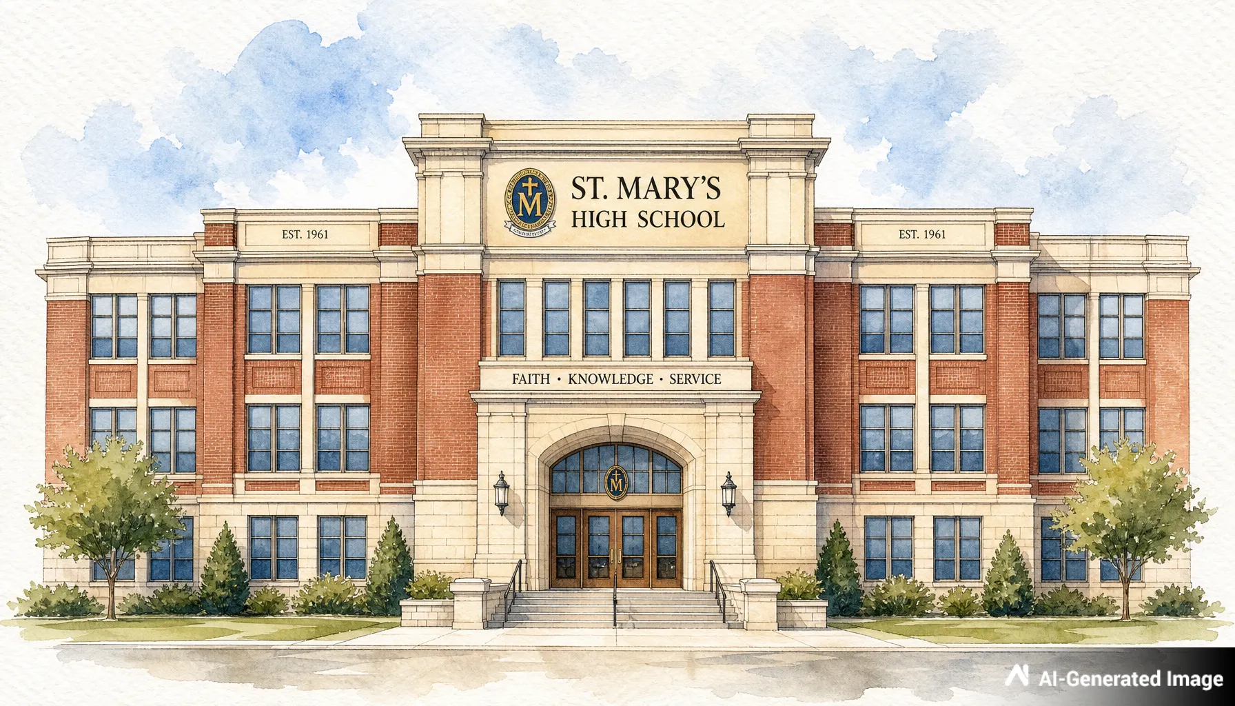 K N R Central School image