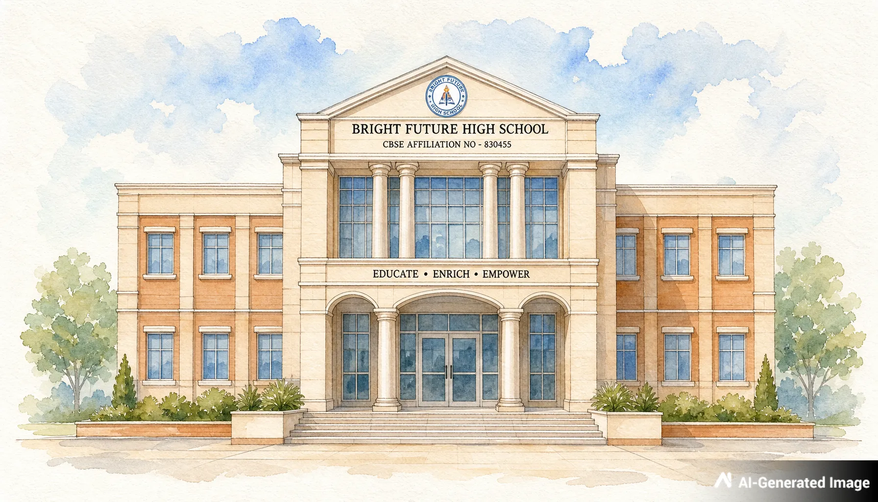 Laurel High E.m School image